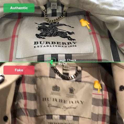 burberry jacket fake or real|how to authenticate burberry.